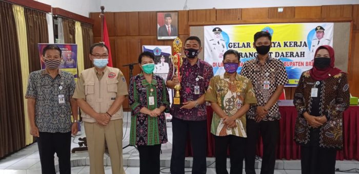 DPKH Kabupaten Brebes Raih Budaya Kerja Terbaik Tahun 2020