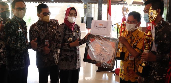 LEWAT SANAK SEKADANG, DPKH RAIH TOP 1 KIPP KABUPATEN BREBES TAHUN 2022