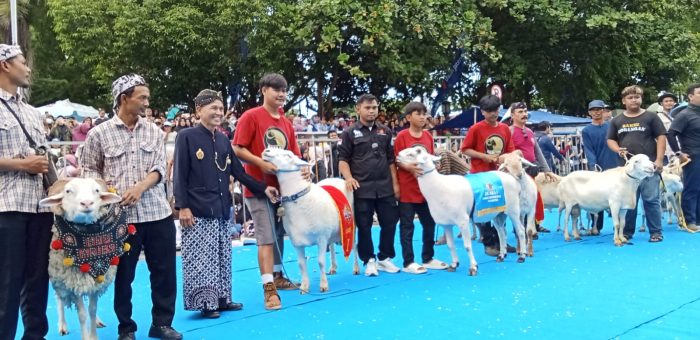Kirab Budaya Brebes, DPKH Hadir bersama Pasukan Peternakan